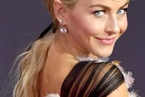 Julianne Hough – Formal Ponytail – 69th Annual Primetime Emmy Awards