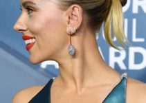 Scarlett Johansson – Knotted Back Bun Updo – 26th Annual Screen Actors Guild Awards