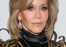 Jane Fonda – Shoulder Length Layered Hairstyle