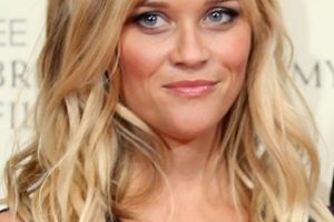 Reese Witherspoon’s Long Beach Waves Hairstyle – EE British Academy Film Awards