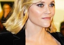 Reese Witherspoon’s Shoulder Length Straight Hairstyle – Paris Fashion Week Spring/Summer 2020