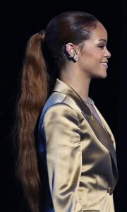 Rihanna's Butt-Grazing Ponytail - [Hairstylist: Ursula Stephen] - 20150628