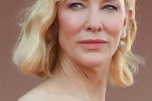 Cate Blanchett – Wavy Bob – 79th Venice International Film Festival 2022