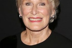 Glenn Close – Short Curly Hairstyle – Sony Pictures Classics’ “The Wife” Los Angeles Premiere