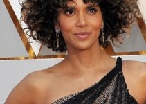 Halle Berry Celebrates Natural Curls – 89th Annual Academy Awards