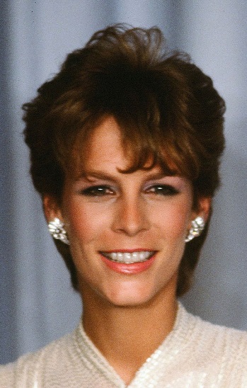 Jamie Lee Curtis' Short Feathered Haircut (1983)