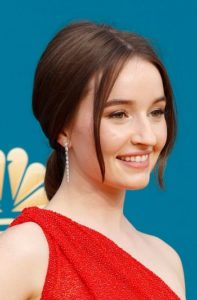 Kaitlyn Dever's Simple Twisted Knot Hairstyle - [Hairstylist: John D] - 20220912