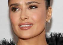 Salma Hayek’s Formal Updo with Headband (2022) – The Kering Foundation’s Caring for Women Dinner