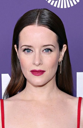 Claire Foy - Long Straight Hairstyle (2022) - [Hairstylist: Ben Skervin] - 20221010