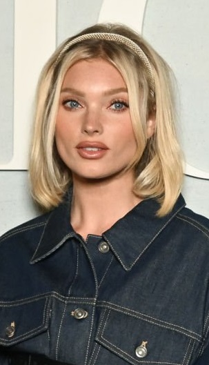 Elsa Hosk - Shoulder Length Straight Hairstyle - [Hairstylist: Danielle Priano] - 20220927