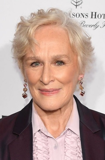 Glenn Close's Short Curled Hairstyle - [Hairstylist: Brant Mayfield] - 20190105