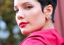 Halsey – Spiky Pixie – The Black Is Back, and Boy, It’s Fab!!
