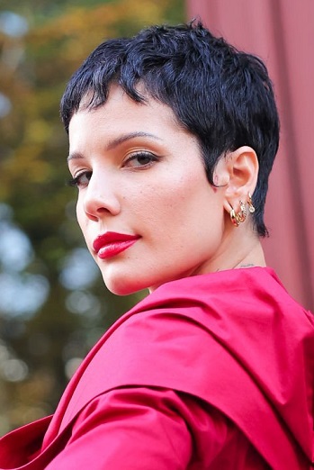 Halsey's Spiky Pixie - The Black Is Back, and Boy, It's Fab!! ~  Sophisticated Allure
