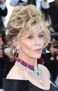 Jane Fonda - Wipsy Updo - [Hairstylist: Daya Ruci] - 20150520