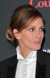 Julia Roberts - Simple Updo - [Hairstylist: Serge Normant] - 20131216