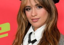 Camila Cabello – Long Curled Hairstyle/Curtain Bangs (2022) – “The Voice”