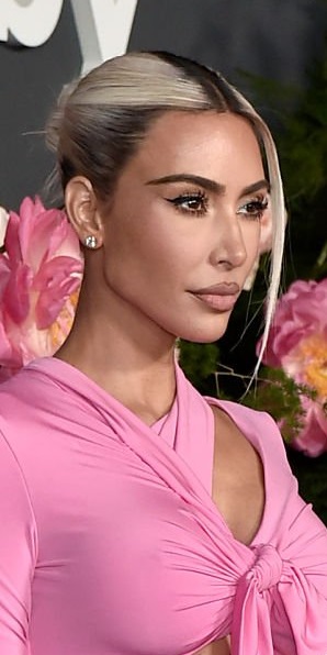 Kim Kardashian - Dual Color Updo - [Hairstylist: Chris Appleton] - 20221112