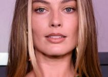 Margot Robbie – Long Straight Hairstyle (2022) – Academy of Motion Picture Arts and Sciences 13th Governors Awards