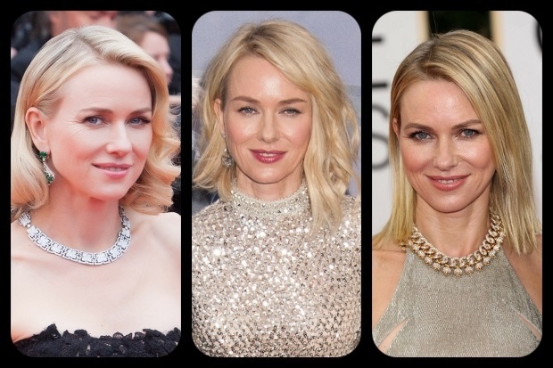 Naomi Watts Hairstyles Feature Collage