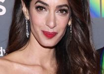 Amal Clooney – Long Curled Hairstyle (2022) – 45th Kennedy Center Honors Ceremony
