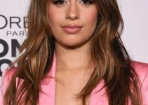 Camila Cabello – Long Curled Hairstyle/Curtain Bangs (2022) – L’Oréal Paris’ Women Of Worth Celebration