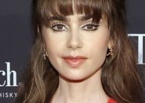 Lily Collins – Half Up Half Down Hairstyle (2022) Channeling Audrey Hepburn