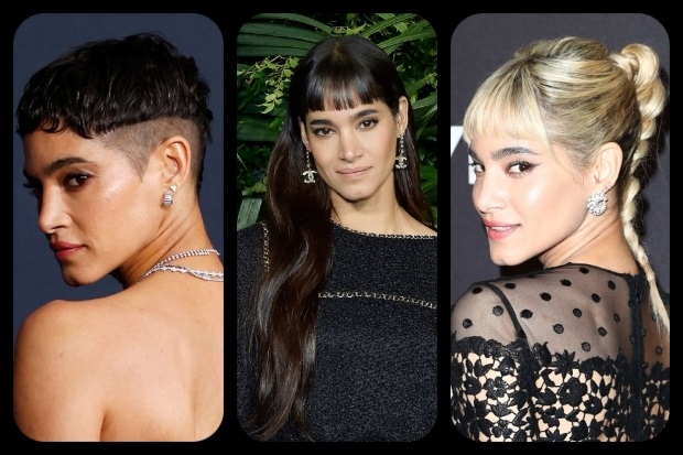 Sofia Boutella Hairstyles Feature Collage
