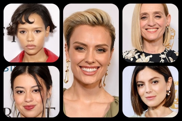2023 BAFTA Tea Party Hairstyles Feature Collage