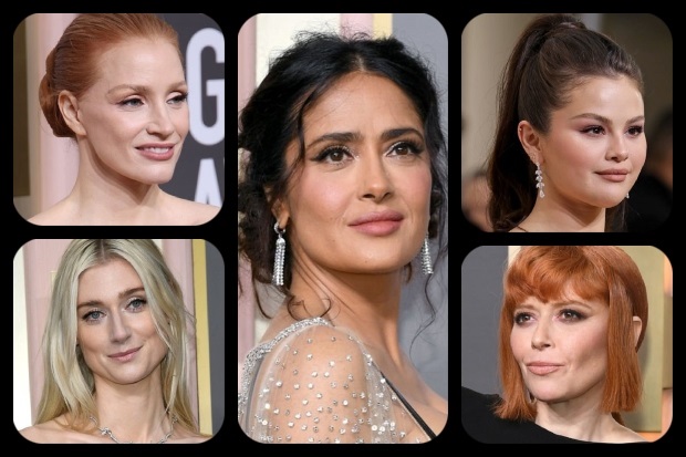 80th Annual Golden Globes Feature Collage