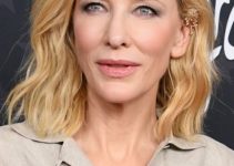 Cate Blanchett – Medium Length Curled Hairstyle (2023) – 28th Annual Critics Choice Awards