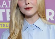 Elle Fanning – Another Long Curled Hairstyle (2023) – Deadline Contenders Television Event