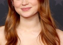 Sadie Sink – Long Curled Hairstyle (2023) – 28th Annual Critics Choice Awards