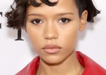 Taylor Russell – Short Trendy Haircut (2023) – The BAFTA Tea Party