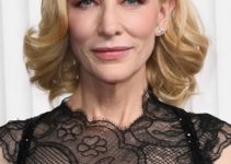 Cate Blanchett – Old Hollywood Glam Curls Hairstyle (2023) – 29th Annual Screen Actors Guild Awards