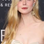 Elle Fanning - Long Curled Hairstyle (2023) - [Hairstylist: Jenda] - 20230115