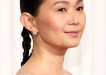 Hong Chau – Sleek Braided Hairstyle (2023) – 29th Annual Screen Actors Guild Awards