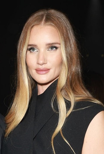 Rosie Huntington Whiteley - Long Straight Hairstyle (2023) - [Hairstylist: Christian Wood] - 20230220