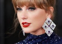 Taylor Swift – Formal Updo/Bangs (2023) – 65th GRAMMY Awards
