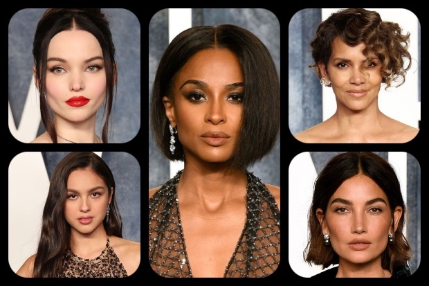 2023 Vanity Fair Oscar Party Hairstyles Feature