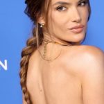Alessandra Ambrosio - Long Braided Hairstyle (2023) - [Hairstylist: Dimitris Giannetos] - 20230321