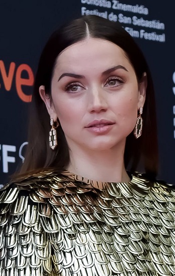 Ana De Armas - Long Straight Hairstyle (2022) - [Hairstylist: Halley Brisker] - 20220924