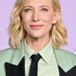 Cate Blanchett - Medium Length Curled Hairstyle (2023) - [Hairstylist: Robert Vetica] - 20230309