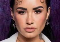 Demi Lovato – Slicked Back Hairstyle with Laid Edges (2023) – Boss Spring/Summer 2023 Miami Runway Show