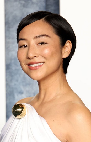 Greta Lee - Traditional Pixie (2023) - [Hairstylist: Jenny Cho] - 20230312