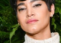 Sofia Boutella – Short Pixie (2023) – CHANEL and Charles Finch Pre-Oscar Awards Dinner