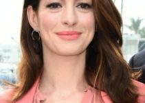 Anne Hathaway – Long Curled Hairstyle – Aviron Pictures “Serenity” Photocall