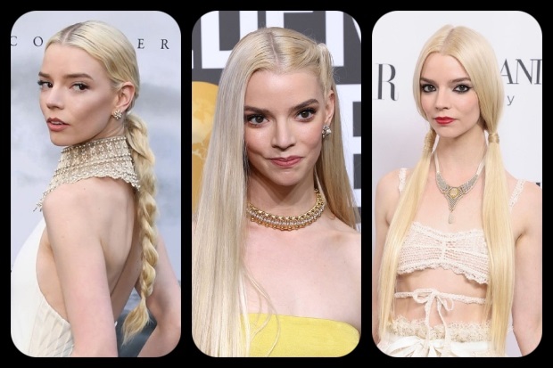 Anya Taylor Joy Hairstyles Feature Collage
