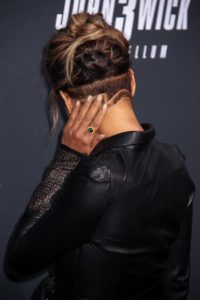 Halle Berry - Effortless Undone Updo - [Hairstylist: Sara Seward] - 20190515