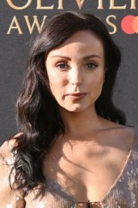 Helen George - Long Curled Hairstyle (2023) - [Hairstylist: Halley Brisker] - 20230402