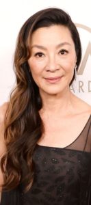 Michelle Yeoh - Long Side Sweeping Hairstyle (2023) - [Hairstylist: Anh Co Tran] - 20230225